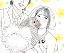 ウェルカムボードイラストお描きします 前撮りなしでも作成できます！プレゼントにもおすすめです！ イメージ9