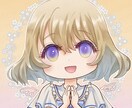 アイコン描きます アイコンのミニキャラをアニメ塗り・水彩塗りで描きます イメージ2