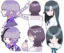 立ち絵/表情差分付きイメージイラスト制作します 立ち絵に表情差分2点つきのイラストを制作します イメージ2