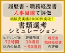 履歴書・職務経歴書を人事目線で評価します 人事目線で30〜50項目を評価／評価コメント付き イメージ1