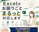 Excel資料作成・データ集計を代行します 集計・関数・グラフから使いやすい表の設計まで対応 イメージ1