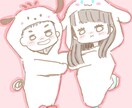 ゆるふわかきます ゆるゆるな手書き感満載の絵柄です。ゆるかわ イメージ3