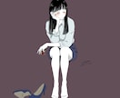 アイコン向けの全身イラストを作成します アイコンやグッズに、あなたの「全身似顔絵」を。 イメージ5