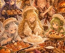 人間の皆さんの心を満腹にさせます 人間の皆さん、お悩みですか？5人のパン妖精が運勢を占います イメージ1