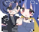 かわいいアイコン作ります 超絶デフォルメ可愛く仕上げます♡ イメージ7