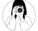 モノクロイラスト作成します。似顔絵などます シンプルなアイコン、似顔絵をお求めの方！ イメージ1