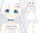 VRoid3Dモデル制作します 配信、VRChat等で使える３Dモデル！ イメージ5