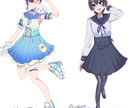 あなただけのオリジナルキャラクターを一緒に作ります あなたの中イメージを形にしたキャラクターデザインを手伝います イメージ2