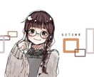 正方形のイラストアイコン作ります 好みに合わせたデザインでお作りします。 イメージ2