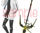 世界でただ1つのSNSアイコンを制作します 最短2日で納品可能♪簡単な小物1点無料です♪ イメージ5
