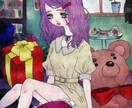 イラスト、アイコン描きます 基本的に女の子描きます！リクエスト下さい！(*☻-☻*) イメージ3