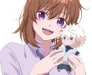 夢絵、アニメ風イラスト描きます 夢絵・カップル・オリキャライラスト制作します イメージ2