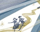 外国の絵本のようなイラスト描きます ファンタジーとレトロ感のあるイラストです。 イメージ7