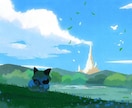 絵本の1ページのような一枚絵にします 頭の中にある、まだ絵になってない物語を、イラストに イメージ6