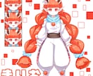 ケモナーによる擬人化キャラ制作いたします かっこいい！かわいい！ケモケモ！おまかせください！！ イメージ3