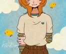 やさしい人物イラストを制作します 優しいタッチのイラストがお好きな方、お気軽にご相談ください♪ イメージ3