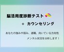 脳活用度診断テストを使ってあなたの強みを分析します 脳科学から誕生したテストを使って、あなたの状態を分析します イメージ1