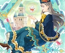 キャラクターが輝く1枚絵を作成します クラシカルで温かなイラストが得意です‧₊˚✧ イメージ7