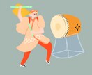 ポップでキュートなオリジナルイラスト描きます グッズ・アイコン・ビジネスなど様々な用途で制作します。 イメージ5