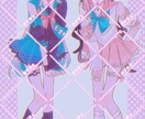 イラストを作成します 可愛いアイコン、ヘッダー、立ち絵などお受け致します イメージ4