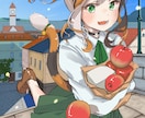 サムネイルや立ち絵、キャラデザなどお描きします 全身立ち絵からアイコンまで、幅広くお受けできます！ イメージ4