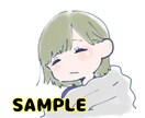 SNSのアイコンを描きます 色々なジャンルのイラストを描けるのでお気軽にお声掛け下さい！ イメージ1