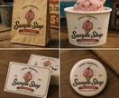 アメリカンキャラロゴ制作します レトロでおしゃれなロゴを制作します イメージ3