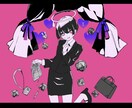歌ってみた、グッズなど使用出来る1枚絵を作成します 歌ってみたMV、サムネ、アイコン用イラスト描きます！ イメージ2