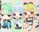 ほんわか可愛い！ミニキャラ・SDキャラ描きます アイコン、グッズ、サムネイル、プレゼントにおすすめです！ イメージ6