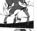漫画用コンテ（ネーム）・作画承ります アクションシーンが描ける作画家をお探しの方 イメージ7