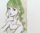 SNS用のアイコンを水彩画風にお描きします 雰囲気のある絵をお届けします！ イメージ1