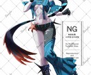 イラスト制作いたします 可愛い女の子・背景・キャラ・デザインお描きします！ イメージ2