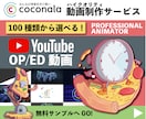 YoutubeのOP&EDをプロが格安で作ります 合計100種類も用意！広告やHPの動画OP＆EDにも最適！ イメージ1