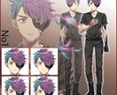 目を引く鮮やかなイラスト制作承ります キービジュアル・観賞用・動画・挿絵・立ち絵などに！ イメージ9
