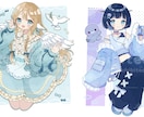 ポップで可愛いキャラクターイラストを描きます アイコン、立ち絵、動画や配信用イラストなどなど！ イメージ9