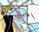 ポップで可愛いイラスト作成します 要望に合わせて提案させて頂きます。 イメージ1