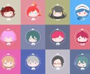 もちもちデフォルメイラスト作成します かわいいグッズやアイコンにぴったり！ イメージ3