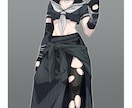 キャラクター立ち絵お描きします ゲームやYoutubeなどに！ イメージ1