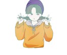 あなただけのSNSアイコン制作いたします シンプル可愛いイラストで自分のSNSを表現してみませんか イメージ3