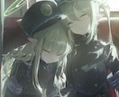 高品質で美しいイラストを1週間内に納品します 高レベルな人物イラストで見た人を虜にします！！✨ イメージ4