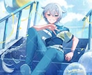 鮮やかな透明感【絵柄固定】します 配信等の活動を支えるイラストをお求めの方へ イメージ6