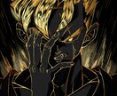 半額中）印象に残るカッコいい絵を提供します 即日対応可！１～2週間目安で制作します！ イメージ2