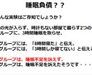 睡眠時間1H減らして、かつ、熟睡する方法を教えます 今までのあなたの常識が崩壊するかもしれません イメージ2