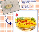 商用可・可愛い食べ物イラストを描きます 手書きの可愛いイラストはいかがですか イメージ5