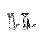商用OK◎シンプルな動物やペットのイラスト描きます 親しみやすく可愛い1枚！アイコン、グッズなどご利用できます イメージ8