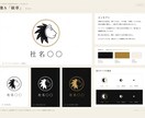 シンプルなロゴを2案作ります 文字ロゴ2案・白抜き版つき。通話なし、チャットのみで完結 イメージ3