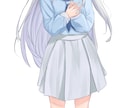 アイコンから一枚絵まで基本的に何でも描きます 瞳の描きこみ・清楚な子が得意です！ イメージ2