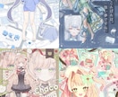 世界観を大切にしたVTuber宣伝画像を制作します 立ち絵公開・新衣装お披露目など、活動に寄り添ったデザイン⟡ イメージ4