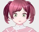 VRoidStudioでVRMを作ります ある程度の姿と簡単な髪型まで作ります。 イメージ2
