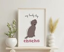 ペットの似顔絵イラストお描きします シンプルでかわいい愛犬愛猫のイラストデータ イメージ7